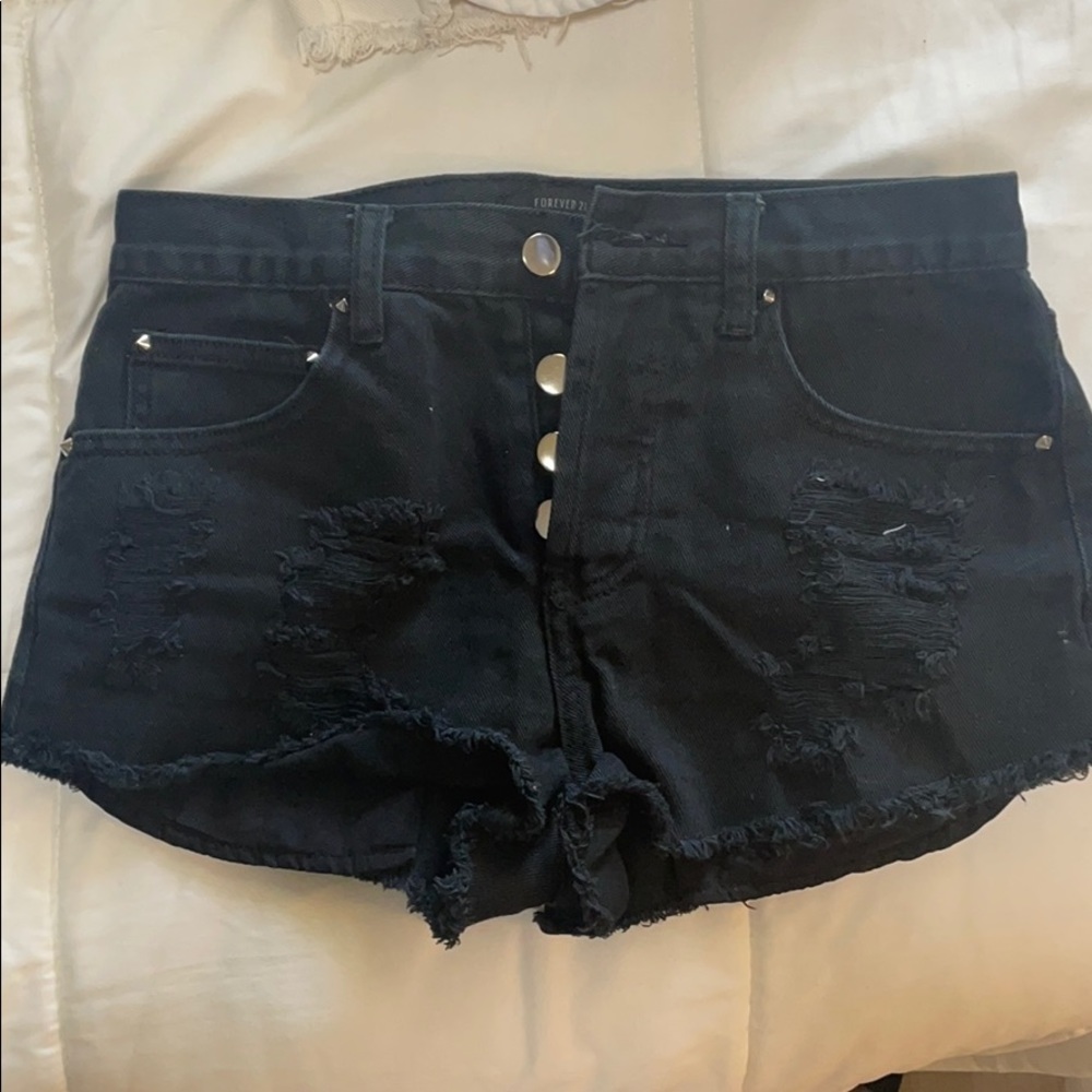 Forever 21 black shorts